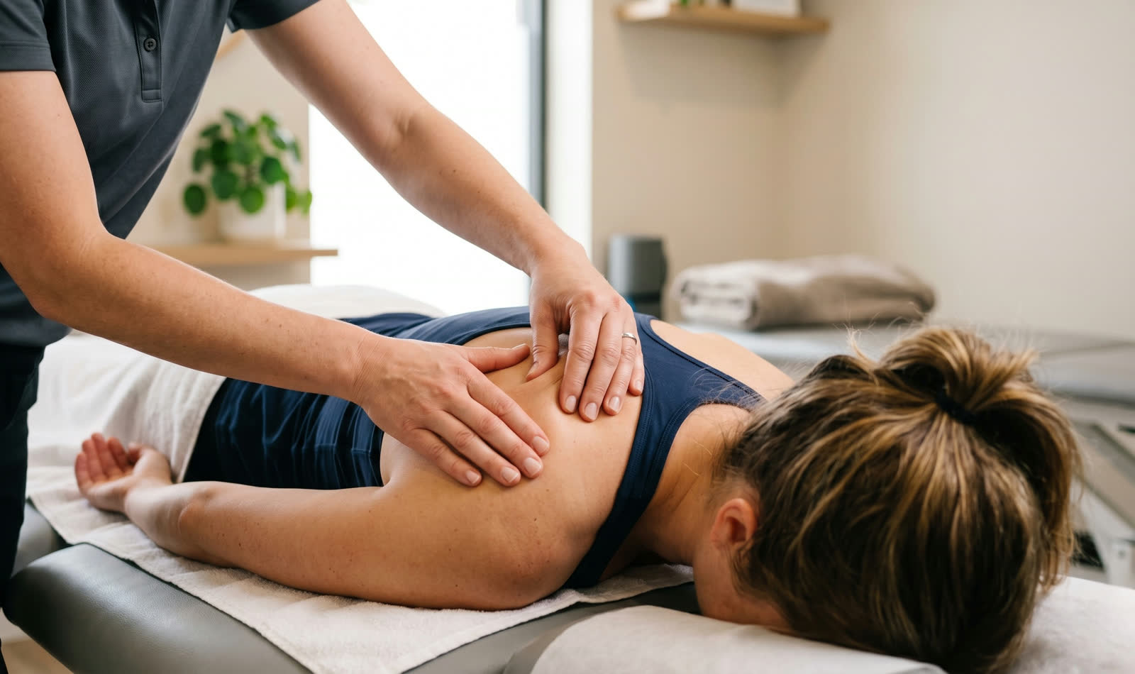 Hands-on manual therapy at 805 Physical Therapy in Ventura