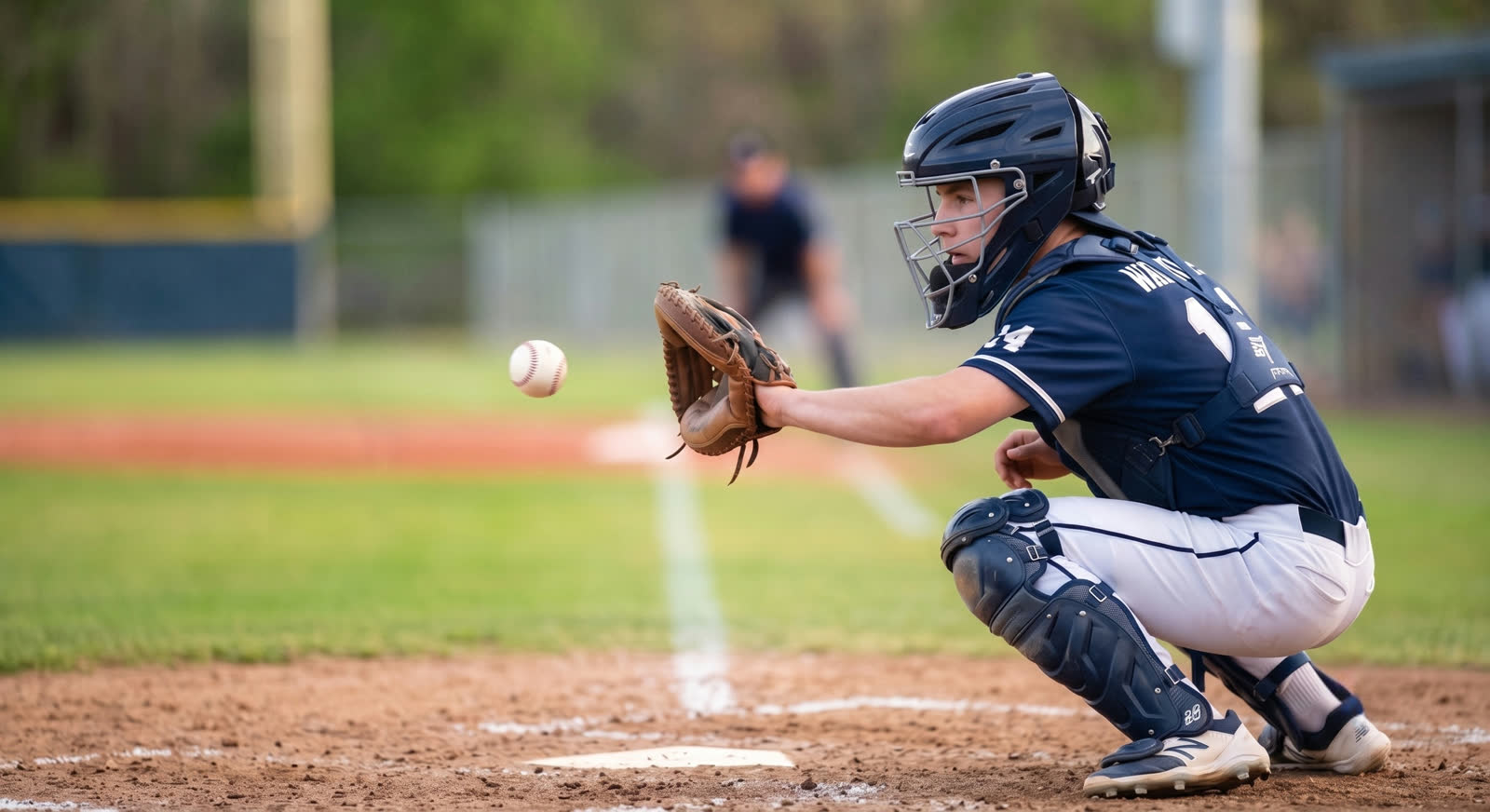 Youth baseball catcher — arm care